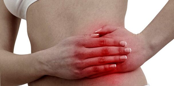 abdominal pain and the negative effects of alcohol on the internal organs