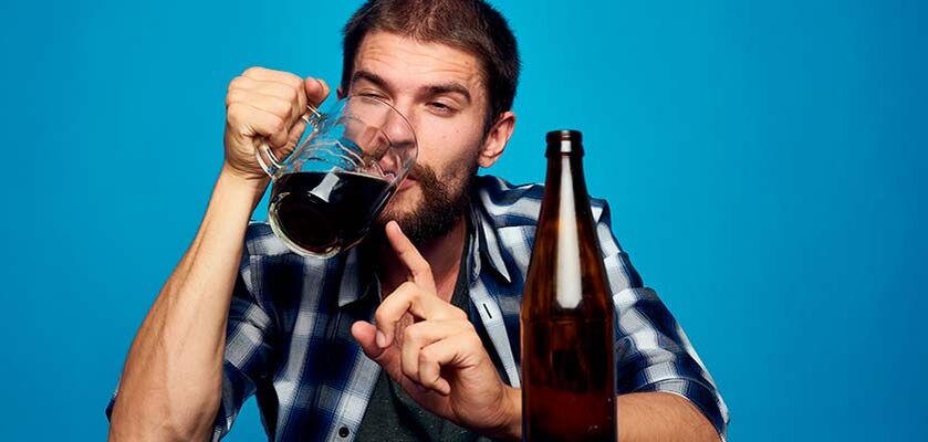 a man drinks alcohol, how to get out photo 2